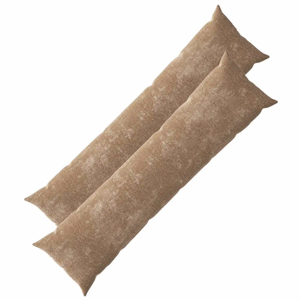 Federa 2 pz HEERLEN Marrone 40 x 145 cm Tessuto Chenille 908932