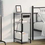 Armadio da Notte Grigio Sonoma 40 x 27 x 76 cm 859573