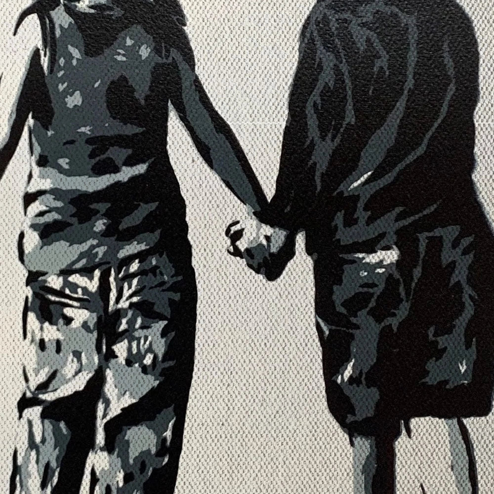 4Ever -  Quadro Canvas Contemporaneo su telaio in legno Misura: 100x140 cm