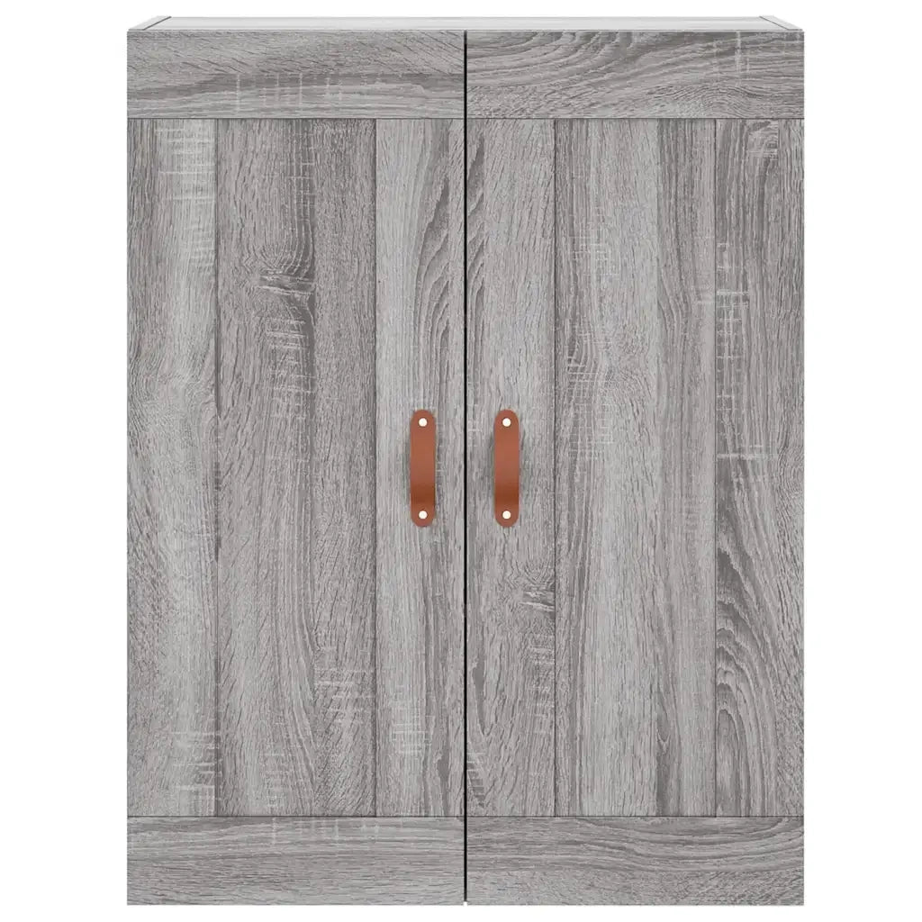 Armadietti a Parete 2 pz Grigio Sonoma in Legno Multistrato CFW8069407