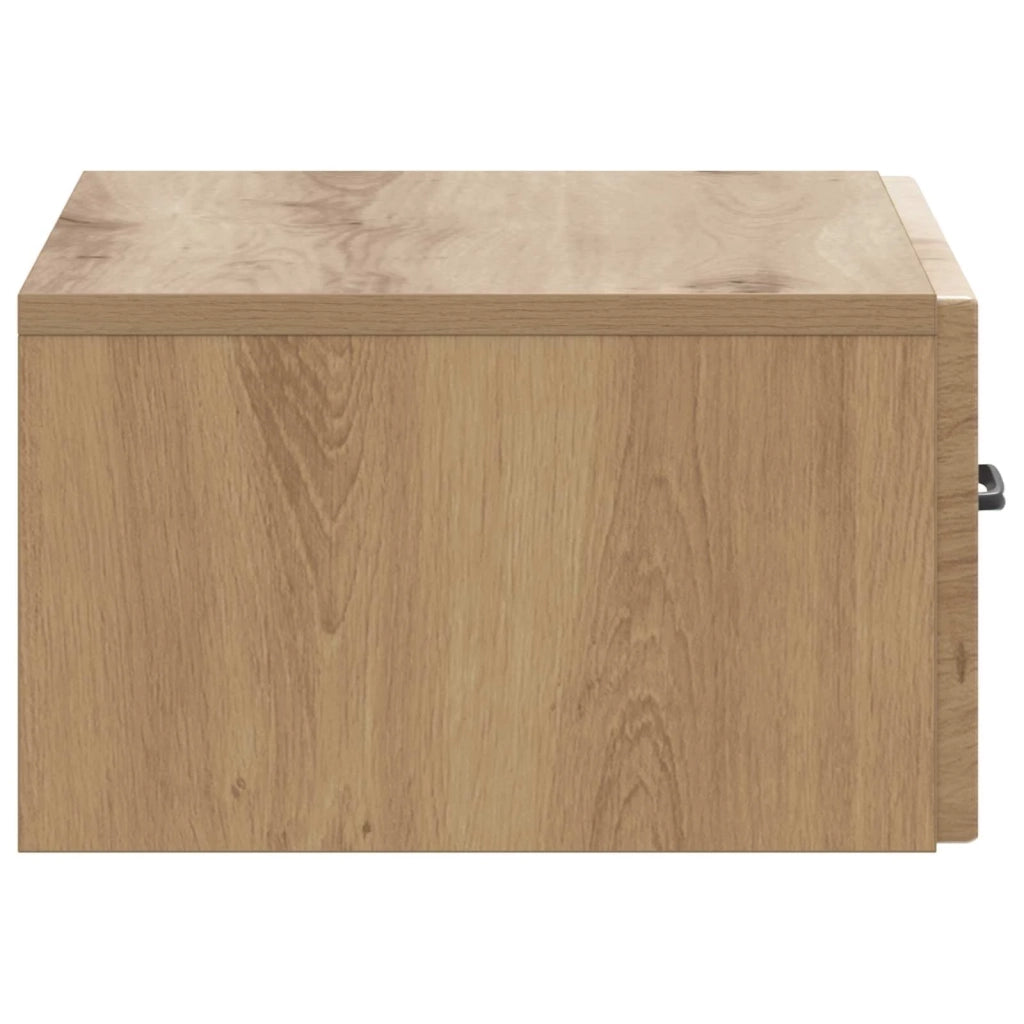 Mobiletto da notte a muro Rovere Artigianale 49 x 34,5 x 20 cm 899313