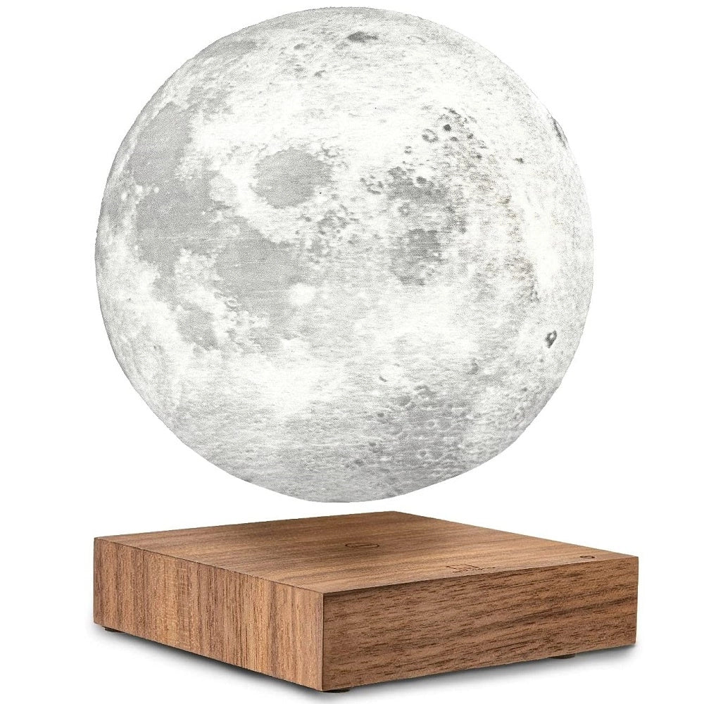 Lampada a led con luna levitante magnetica gravità cambia 3 colori luce