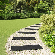 Pietra da Passo 6 pcs Nero 60,5 x 25 x 2 cm Gomma 42030078