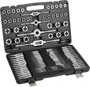 Set di punte per filo - 110 pezzi - M2 a M18 - Per lisciatura e riparazione - Inclusa valigetta