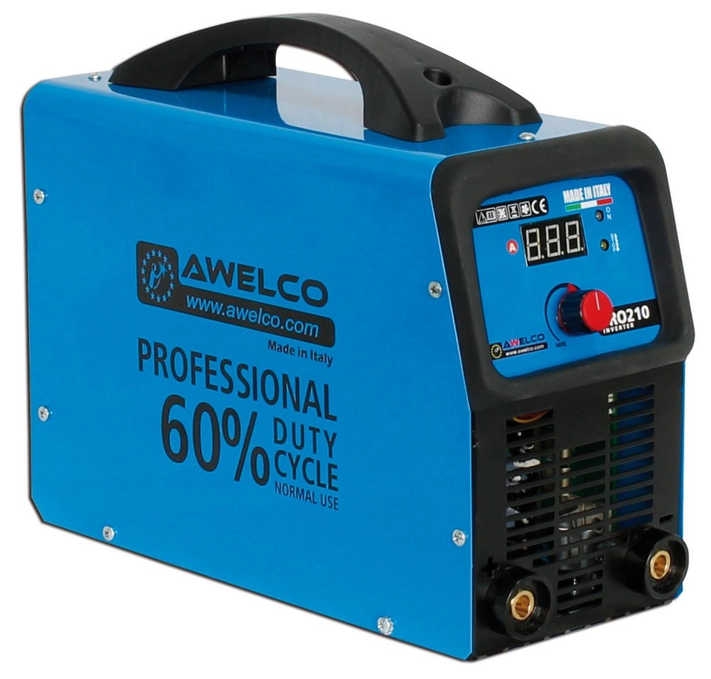 1pz saldatrice inverter pro 210 con kit per saldatura ad arco mma cod:ferx.95420