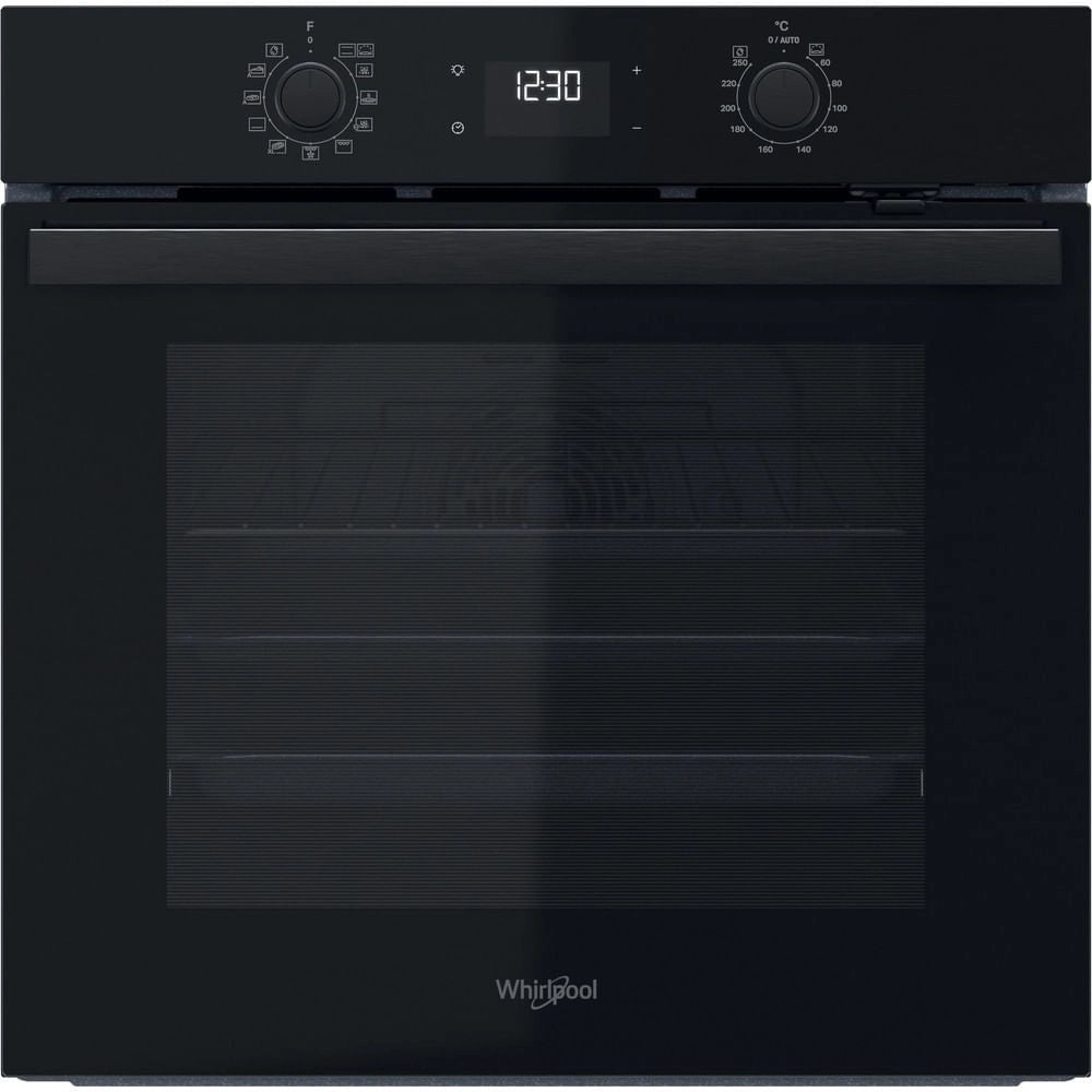 Whirlpool omr58hu1b forno a+ 60cm  71l 8f pizza nero manopole pu - 8003437939266