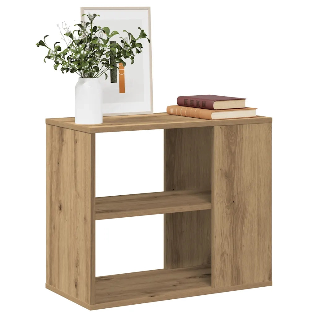 Mobiletto Laterale Rovere Artigianale 60x30x50 cm Multistrato 856493