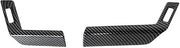 Bacchetta di Regolazione del Cruscotto in Fibra di Carbonio - Copertura Lato - Apertura di Aerazione - Adatto per Nissan Rogue 2021-2022 - X-Trail (T33) 2022+ - Materiale ABS di Alta Qualità - Copertura del Cruscotto