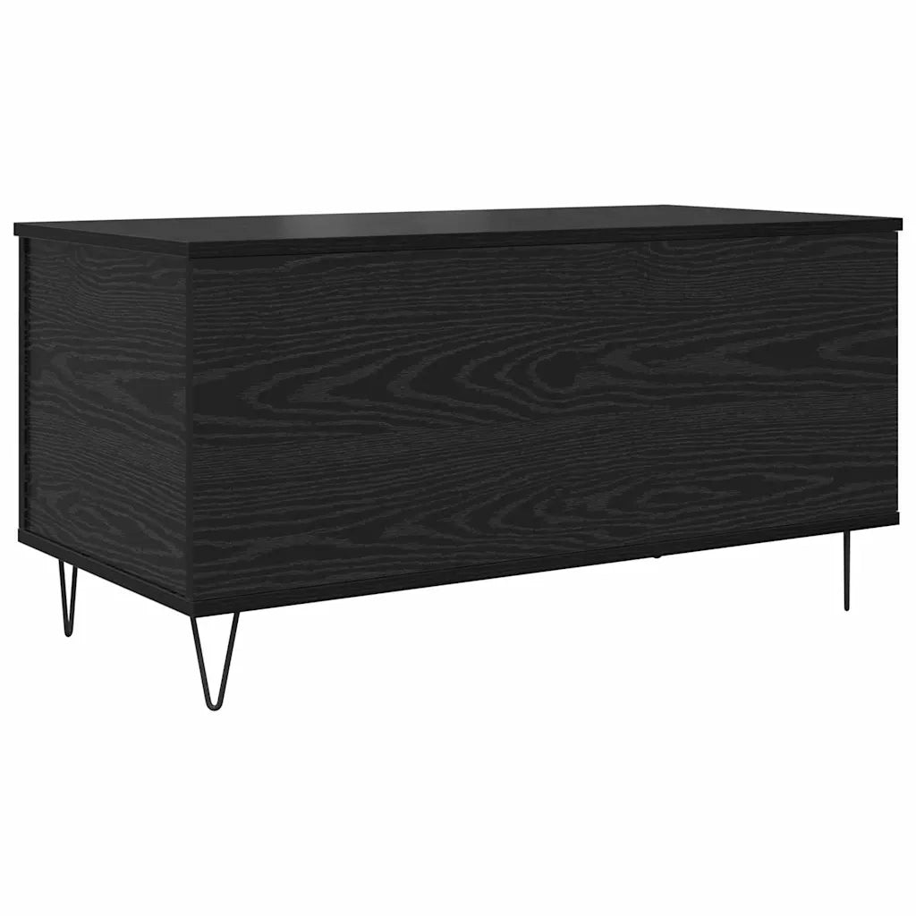 Tavolino da salotto Rovere nero 90 x 44.5 x 45 cm 879617