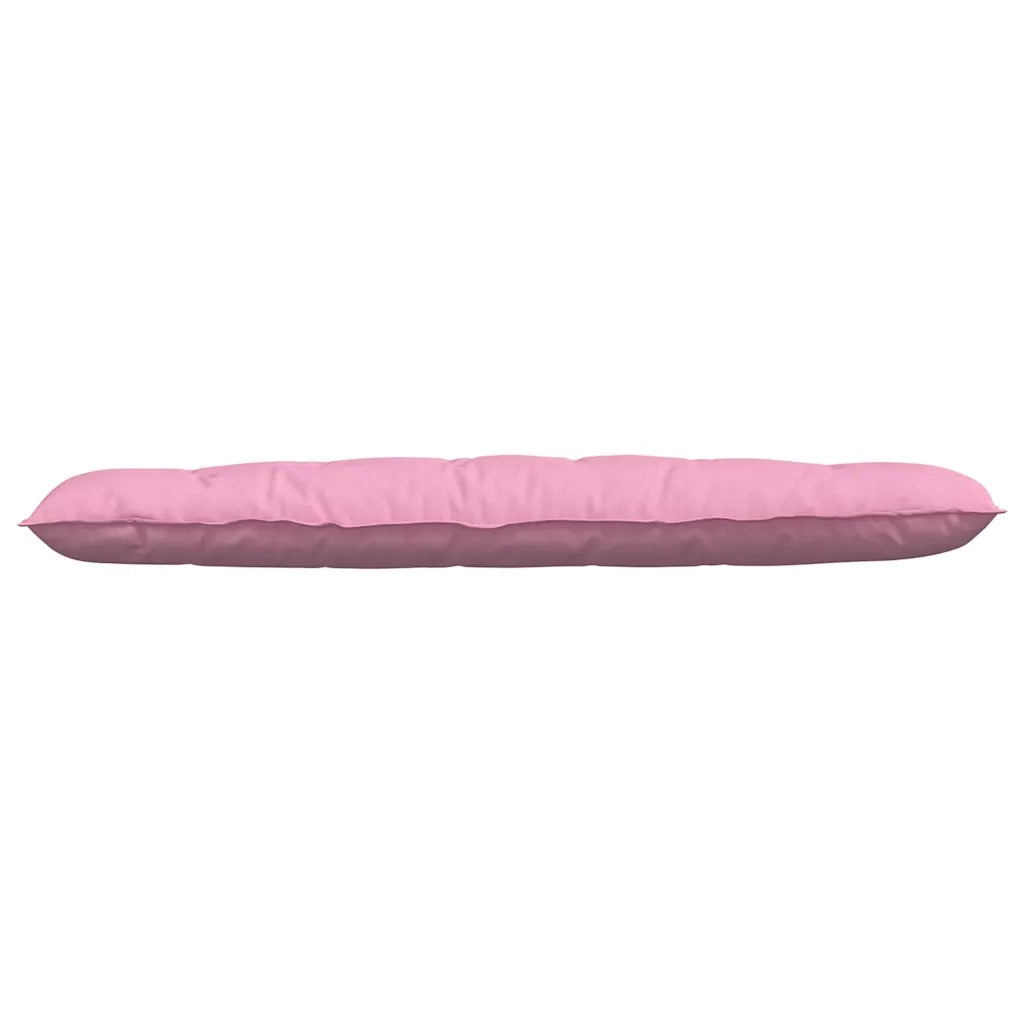 Cuscino per Schiena Rosa 180 x 19 x 50 cm Tessuto 42014931
