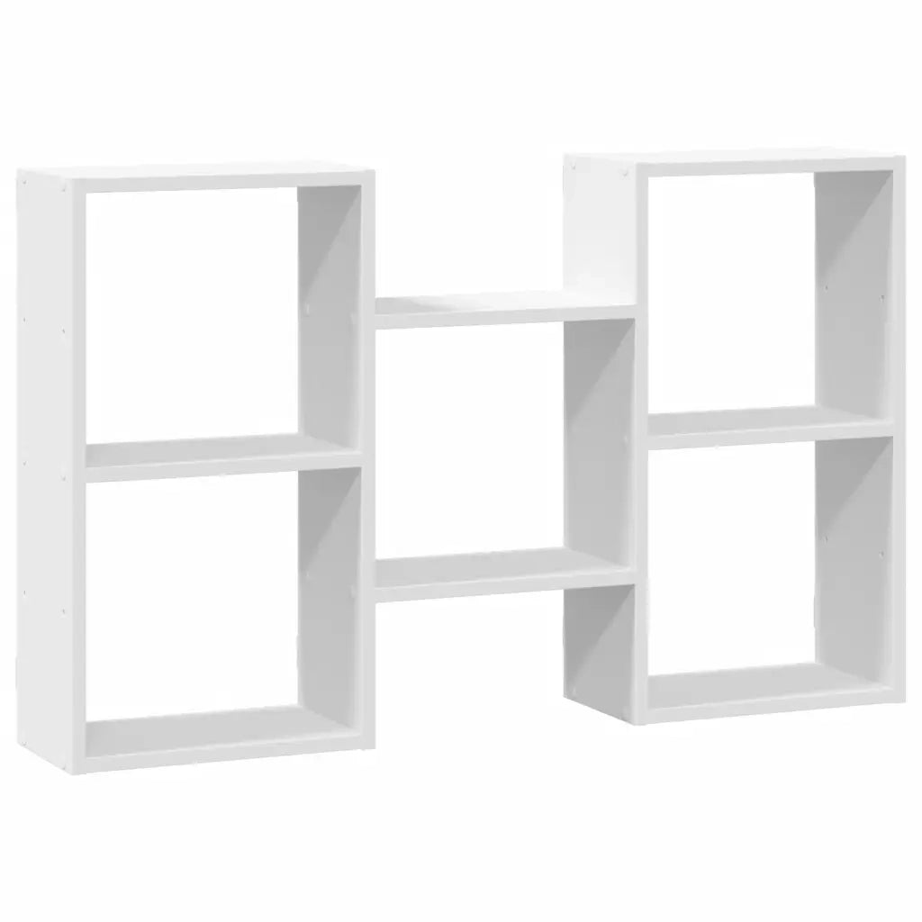 Scaffale a Parete Bianco 96x18x60 cm in Truciolato 853227
