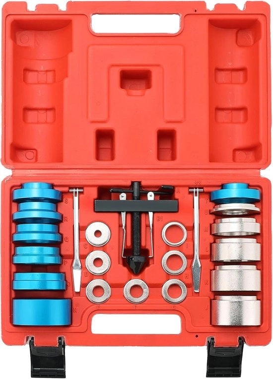 Set di rimozione e installazione di supporti e cuscinetti a sfera - Strumento di rimozione e installazione di cuscinetti a sfera - Set di attrezzi per rimuovere e installare supporti e cuscinetti a sfera