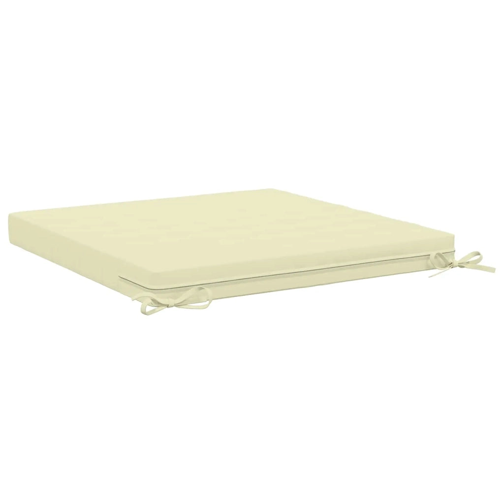 Cuscino per Sedia in Unico Pezzo SOEST 100% Poliestere Crema 945083