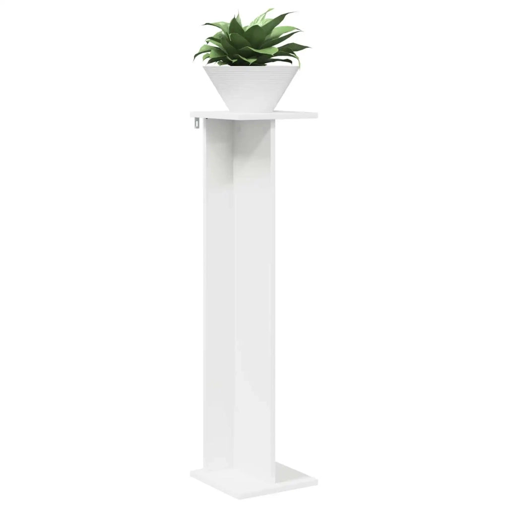 Supporto per piante Bianco 25 x 25,5 x 100,5 cm 899626