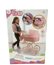 Carrozzina per bambole,Birby carrozzina maxi comfort,Hungary Toy,eta 3+