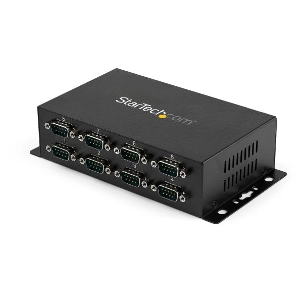 Startech.com hub adattatore usb a db9 rs232 seriale 8 porte – guide din industriali din e montabile a parete - ICUSB2328I