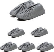 6 paia di coperture per scarpe in materiale traspirante e impermeabile, adatti per la maggior parte dei tipi di scarpe, mantengono pavimenti e scarpe puliti.
