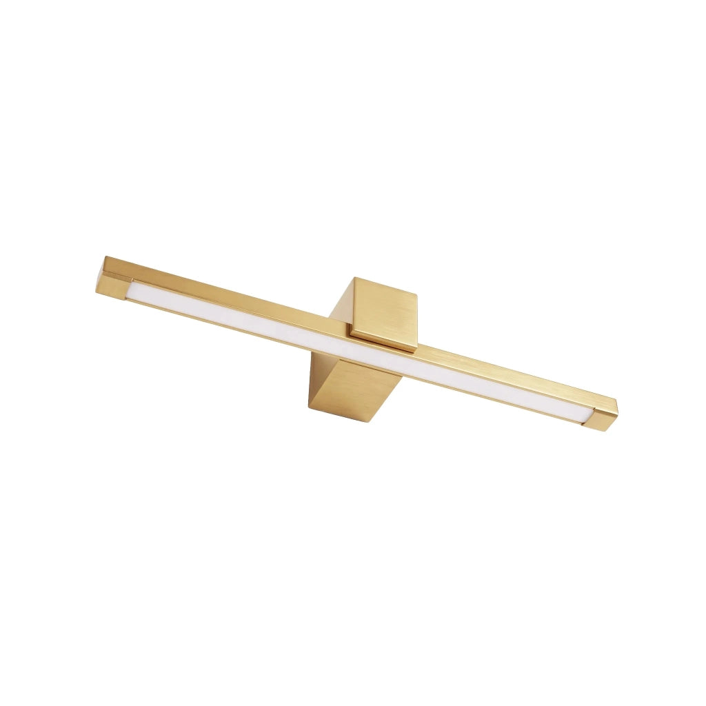 Applique Da Bagno Led Swe043-1w 40cm Gold Brush