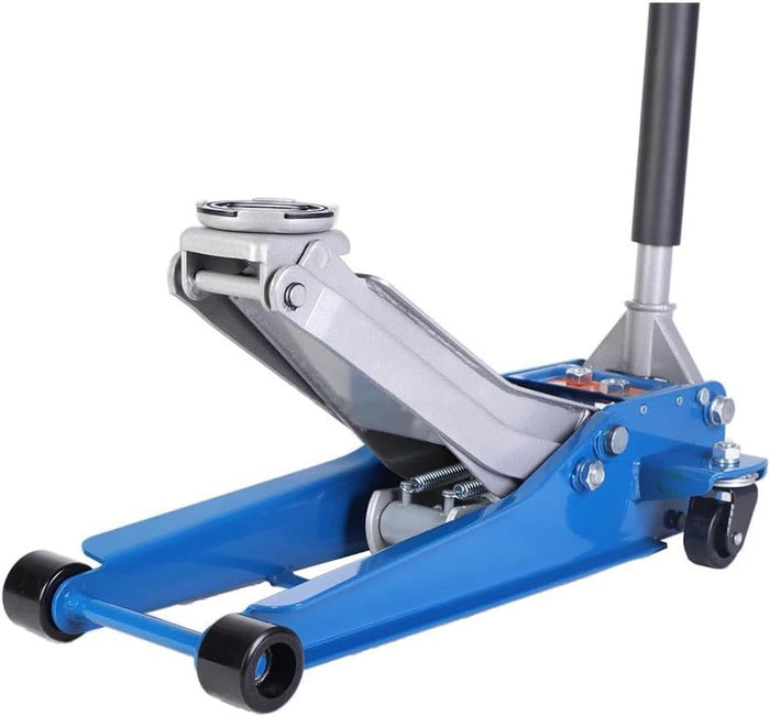 Cric Idraulico per Auto, Sollevatore Professionale 4T, Ruote Bidirezionali a Cuscinetto, Assetto super Ribassato per Veicoli, Crick per Auto con Alzata