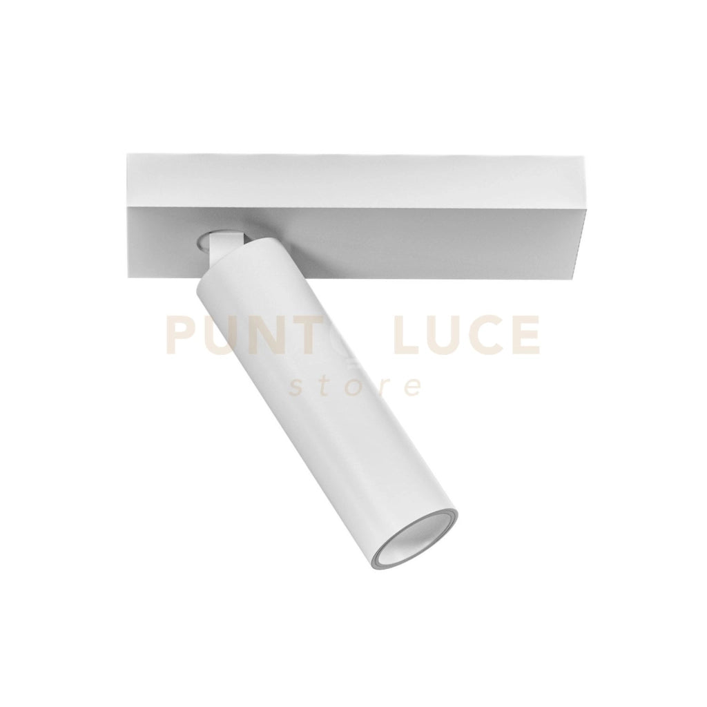 GFA1470H-  SPOT FARETTO ORIENTABILE 1 LUCE ATTACCO LED 2700K 509LM 7W BIANCO SATINATO D.3,5CM ATTACCO 14X4,5CM