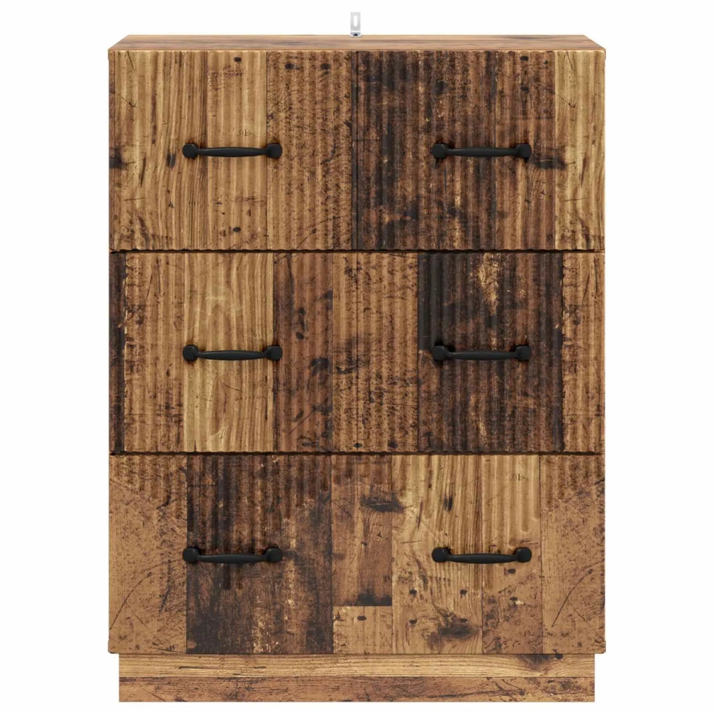Mobile con Cassetti Legno antico 66 x 34,5 x 87 cm 895303