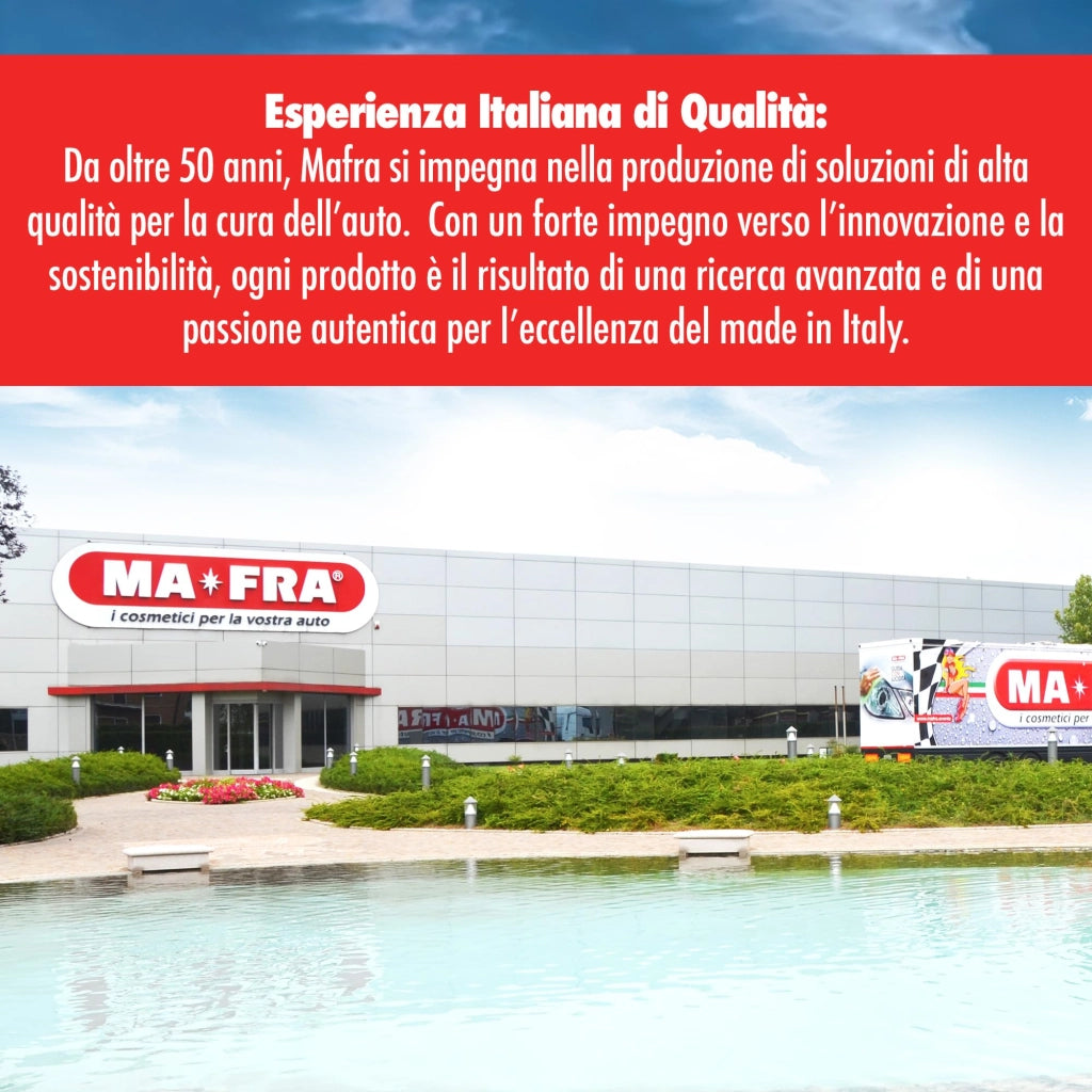 Trattamento Tessuti 3 in 1 Detergente Smacchiante e Ravvivante per Sedili e Tappezzeria Auto in Tessuto o Alcantara 500 ml Ma-Fra