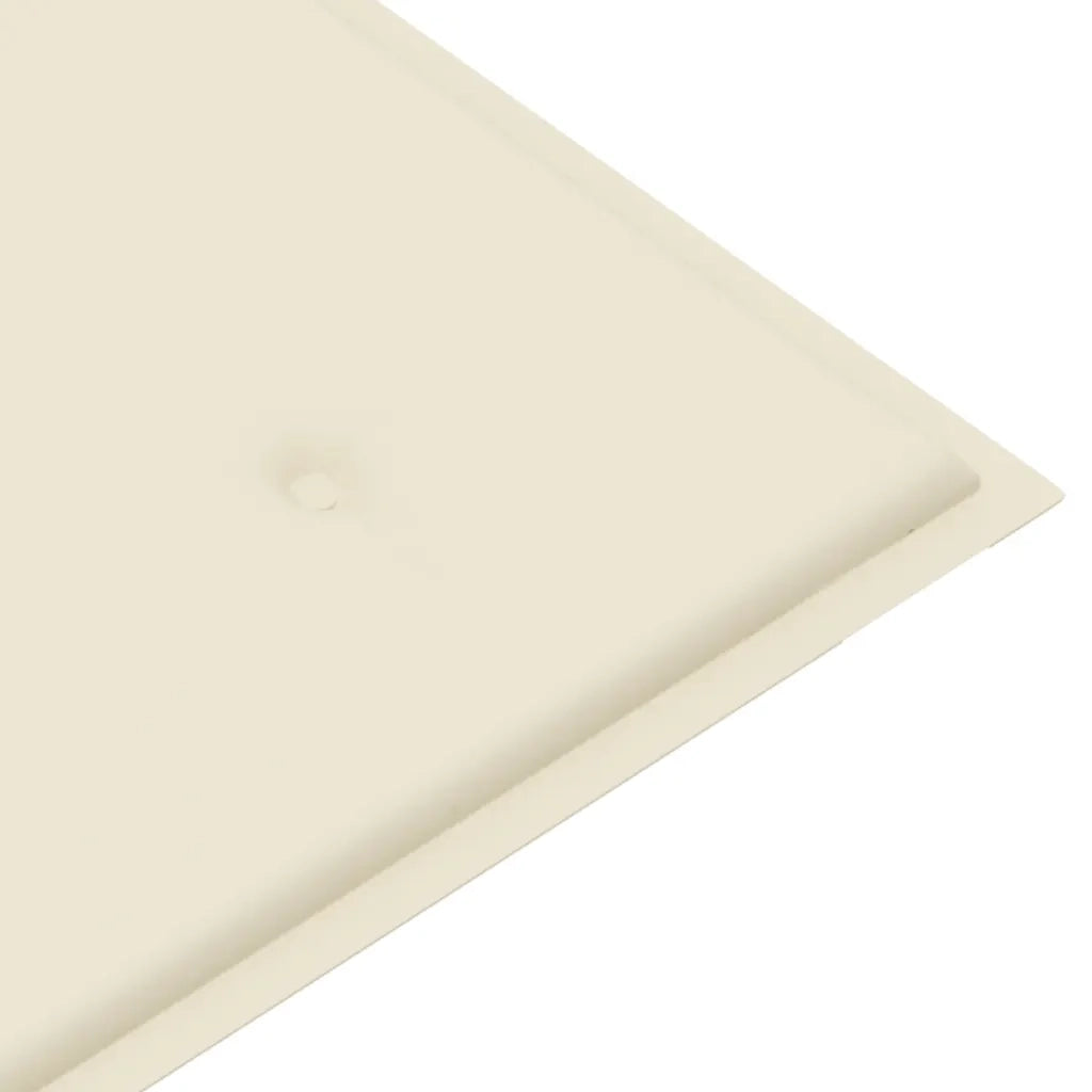 Panchina da Giardino 2 Posti e Cuscino 120cm Massello Eucalipto 3060971