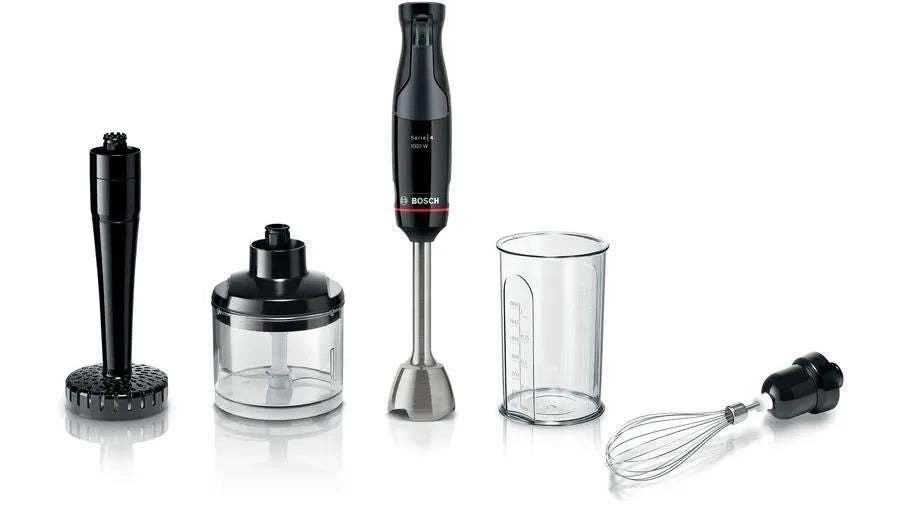 Bosch Serie 4 MSM4B623 Frullatore a immersione ErgoMaster 1000 W Nero, antracite