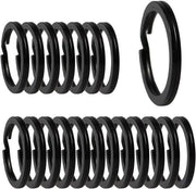 Anelli di chiusura per chiave in metallo Ø 30 mm (nero), 20pz.