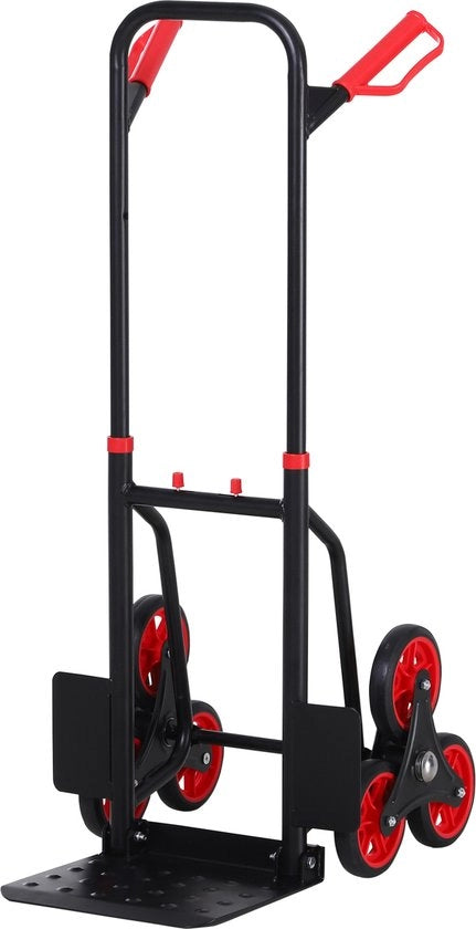 Trappola di salita in altezza regolabile 150 kg carrello di trasporto con ruote inclamabili B71-029