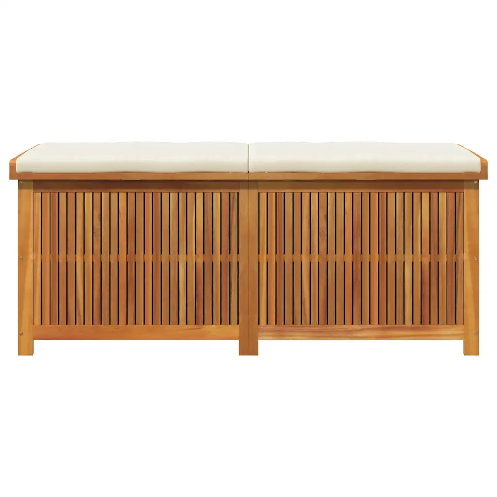 vidaXL Scatola Cuscini da Esterno 150x50x60,5 cm Legno Massello Acacia