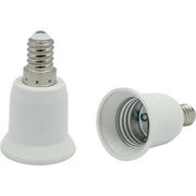 ADATTATORE LAMPADA E14-E27 ELECTARLINE - TERMOPLASTICO BIANCO- 4 pezzi