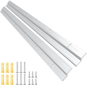 Z-klemmen per coppia per l'appendere di pesanti oggetti, sistema di appendiporta pesante 61 cm, hanger Z con viti per strutture, tavoli, specchi, mensole