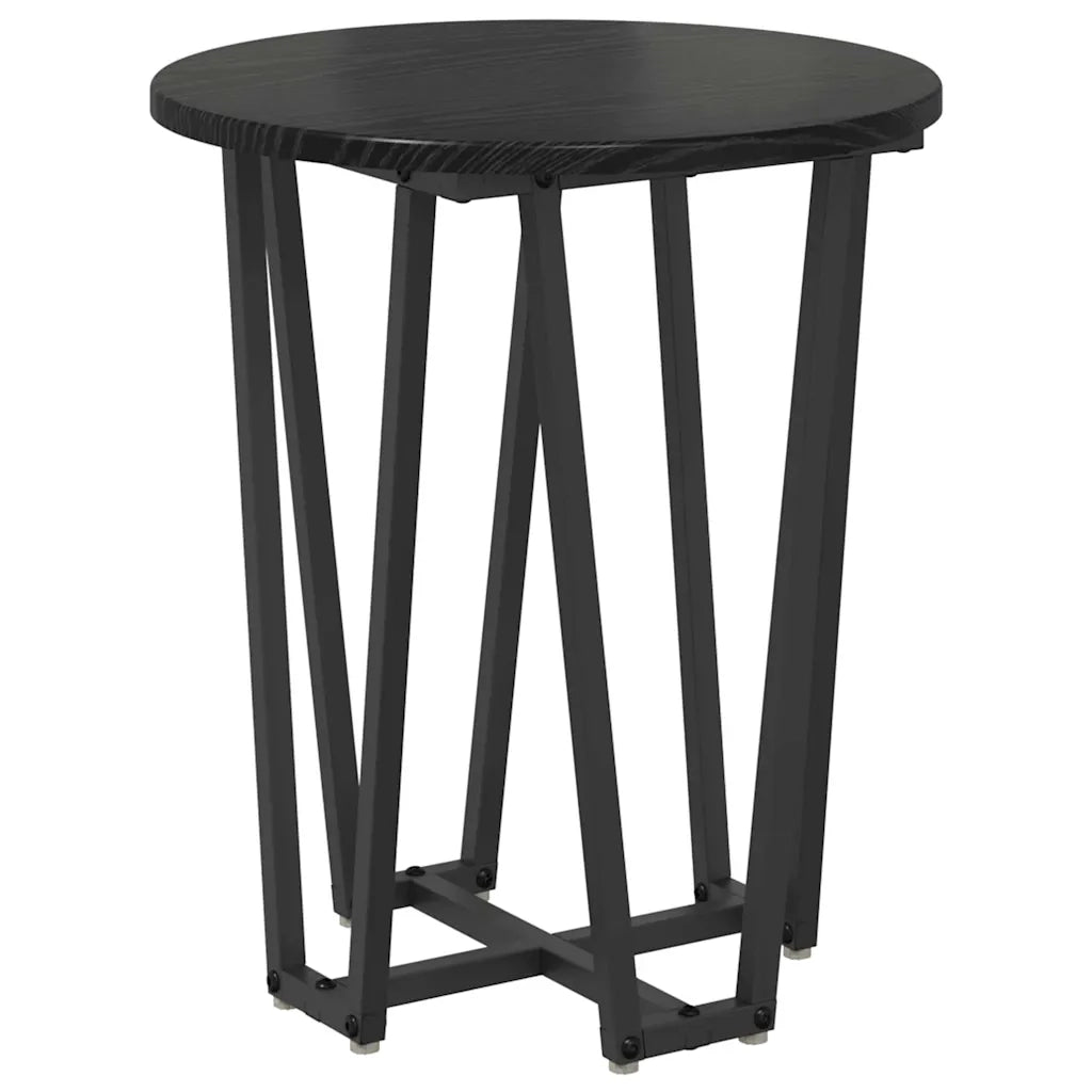 Set tavolini 2 pcs Rovere Nero 869720