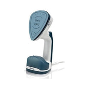 Ariete 6246 duetto garment iron - stiratrice verticale e ferro da stiro con piastra in ceramica antiaderente - 1000 watt - bianco e blu