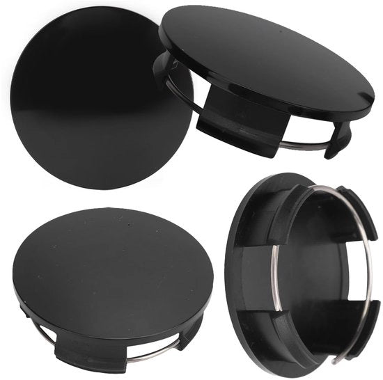 Fasce di protezione 4 pezzi - Diametro esterno 57 mm - Diametro interno 50 mm - ABS/Metallo - Costruzione robusta - Adatto per Mazda - Fasce di protezione