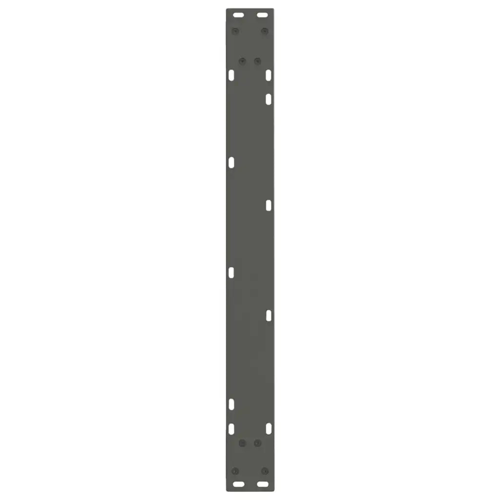 Gambe per tavolo da pranzo a forma di V 2 pz Antracite 90x(72-73,3) cm Acciaio 4012654