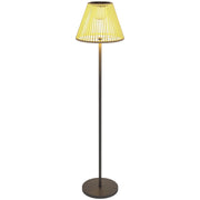 Lampada da Esterno a Energia Solare Rattan con Sensore di Luce ¨C zephmum ¨C 33x135 cm