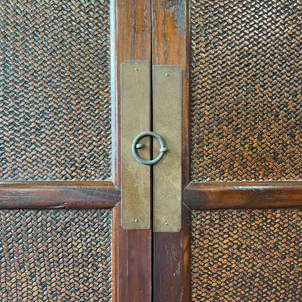 Armadio in legno marrone 100x62x160h