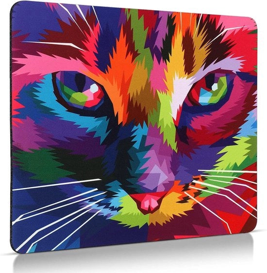 Mat per gatti con tema gatto - anti-slip - 240x200 mm - per amanti dei gatti