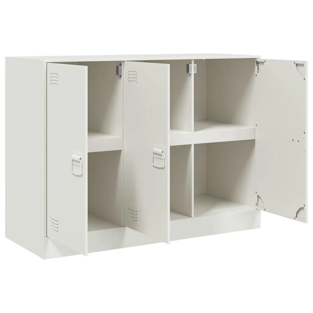 Credenza-Buffet-Armadio da cucina Rosa 99x39x73 cm in Acciaio 709629