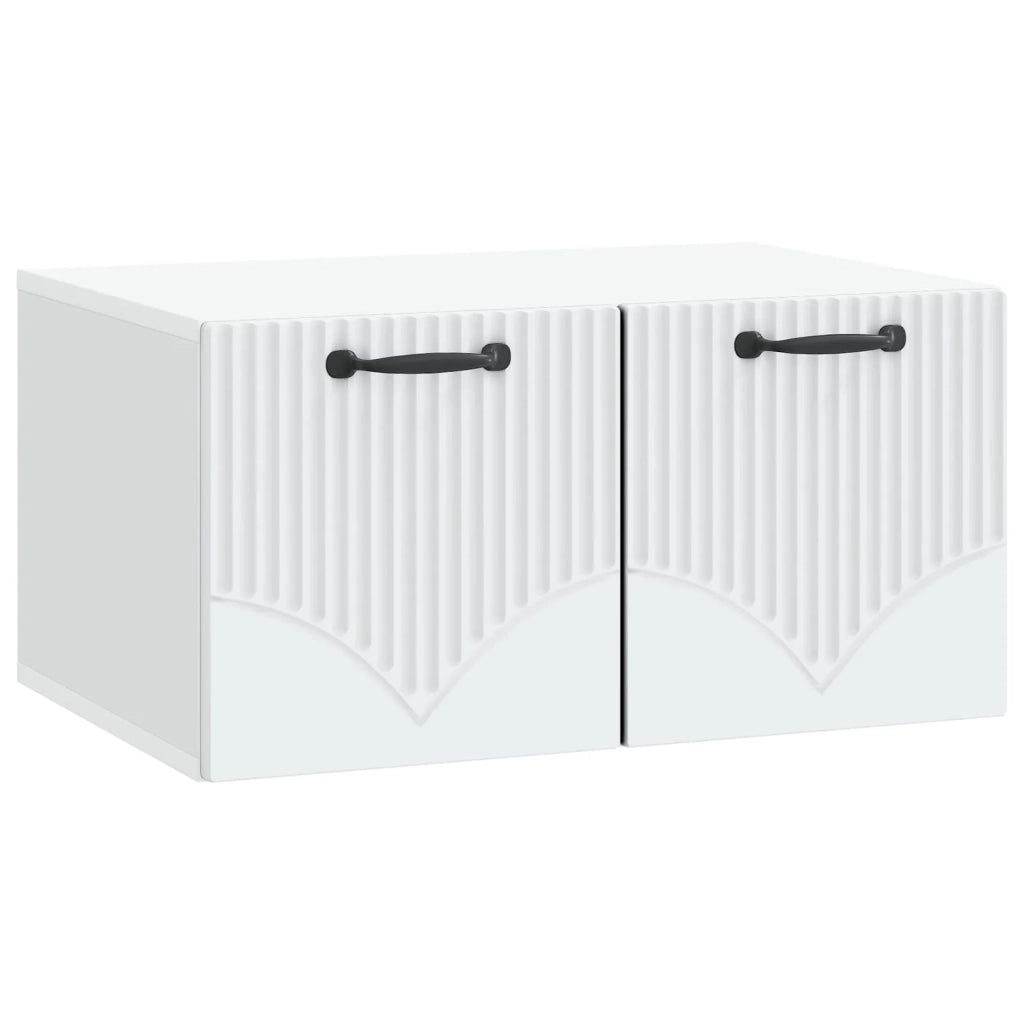 Mobile Porta TV da Muro Bianco 59,5 x 41 x 30 cm 899015