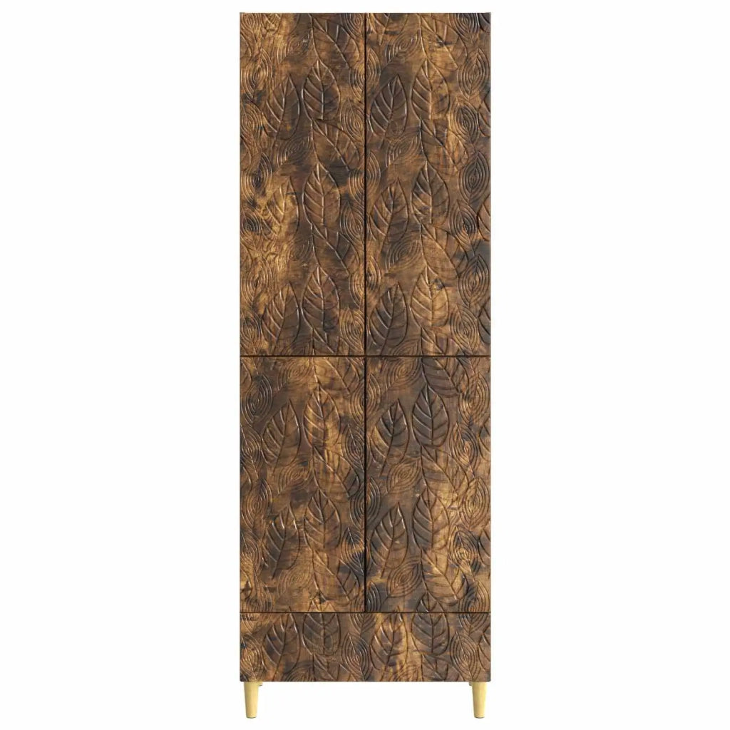 Set di armadi 2 pcs Rovere Fumo Legno ingegnerizzato 3416696