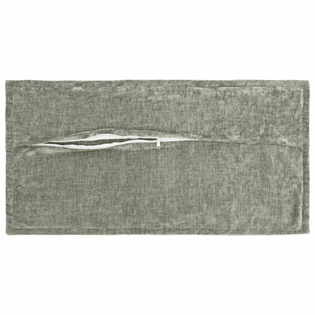 Federa 2 pz HOUTEN Verde 40 x 80 cm Tessuto Chenille 918235