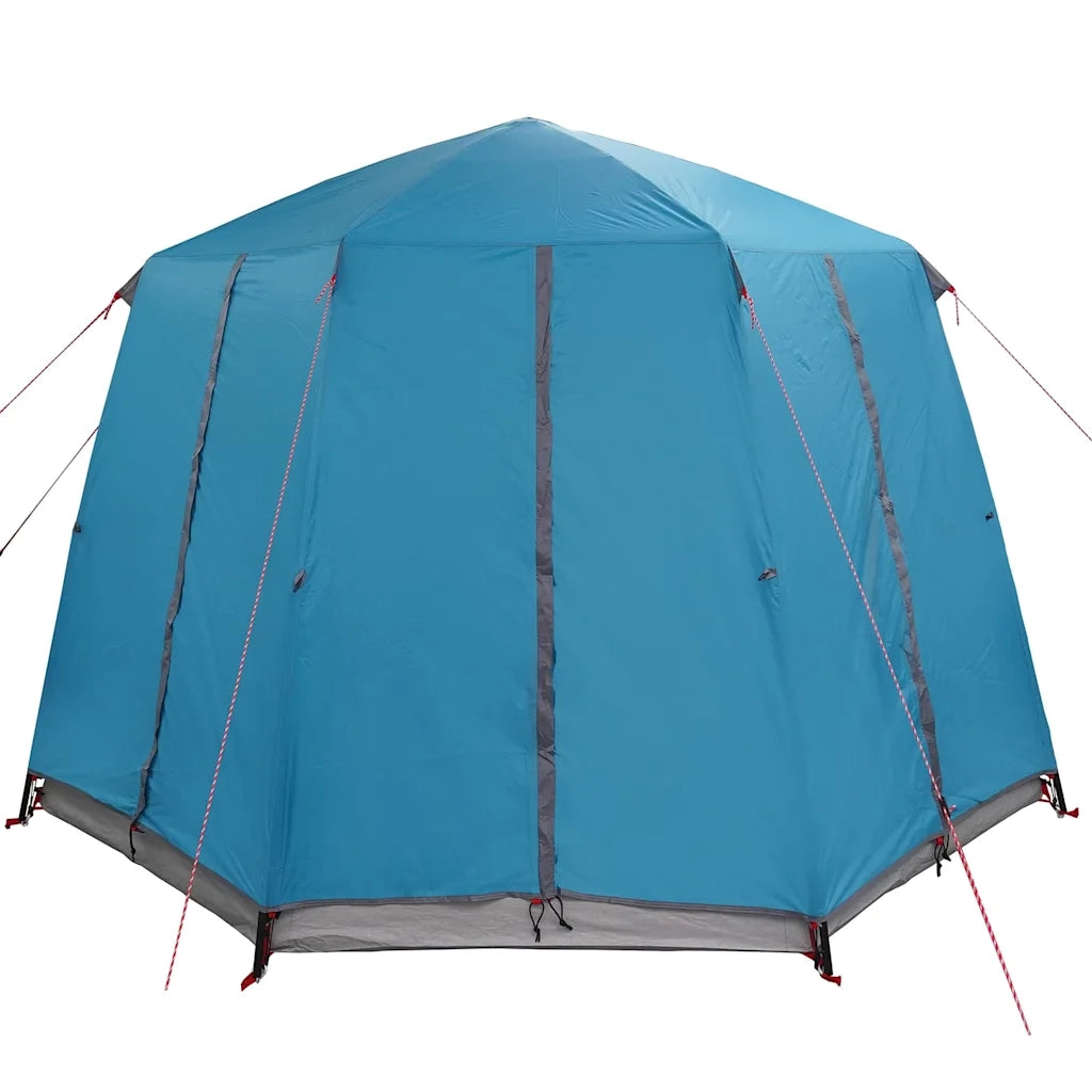 Tenda a cubo per 3 persone Blu e Grigio 320 x 320 x 203 cm
