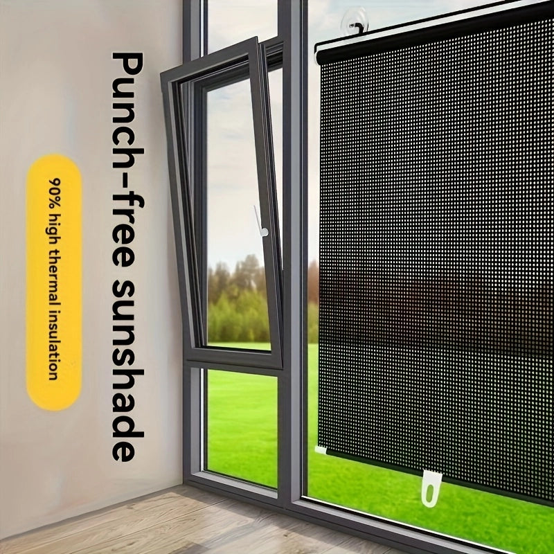 Tenda Parasole Retraibile 58x125cm ¨C zephmum ¨C Grigio