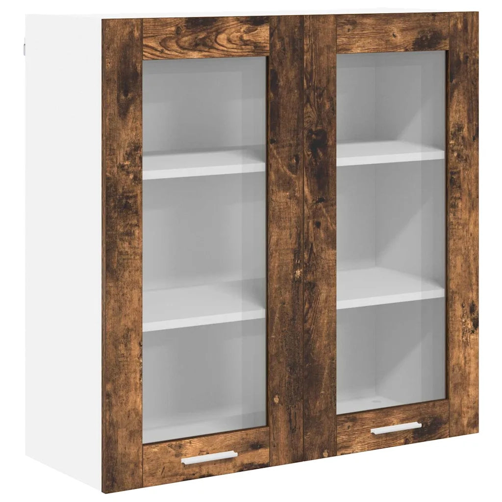 Armadio pensile Rovere fumé 80 x 31 x 80 cm Legno multistrato