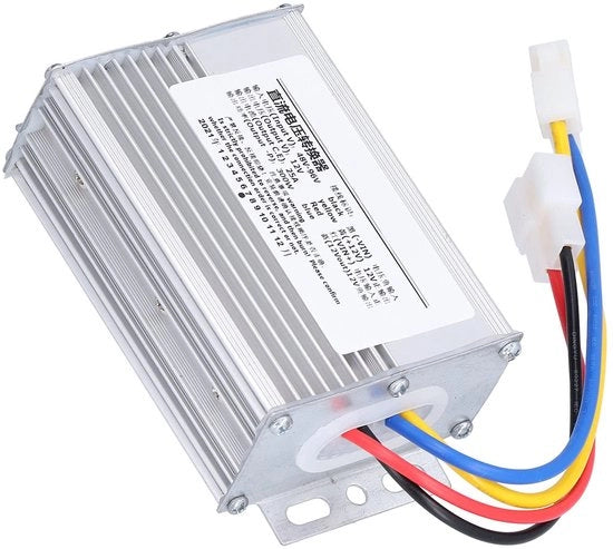 Convertitore DC 48V-96V a 12V - Trasformatore Acqua-Resistente - 300W - 25A di Uscita - Alimentazione Efficiente - Per Elettronica