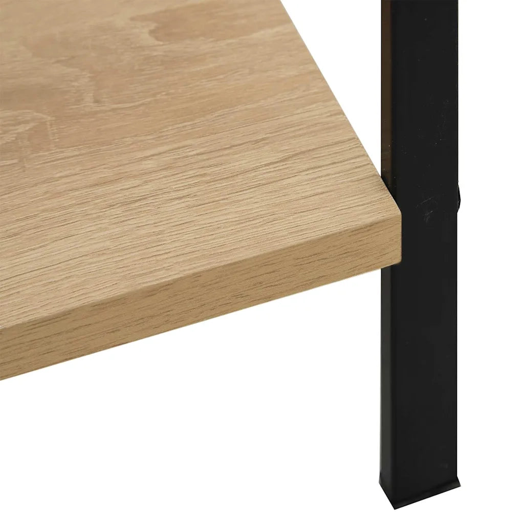 Scaffale Libri 5 Ripiani Rovere 60x27,6x158,5 Legno Multistrato 288227