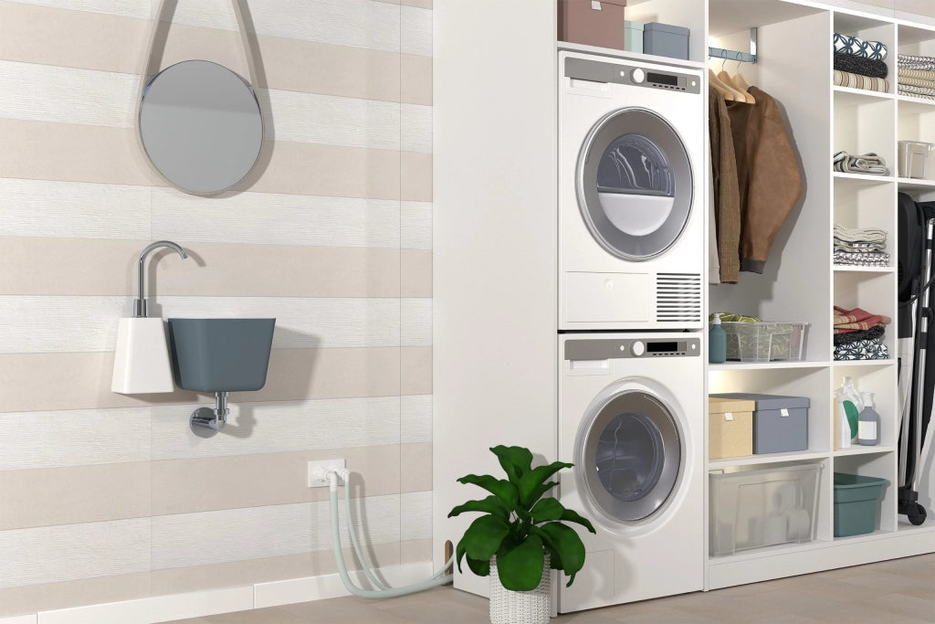 Sifone Scarico da Incasso in PP Lavatrice Tea 1 x 21 1 x 10 x 14